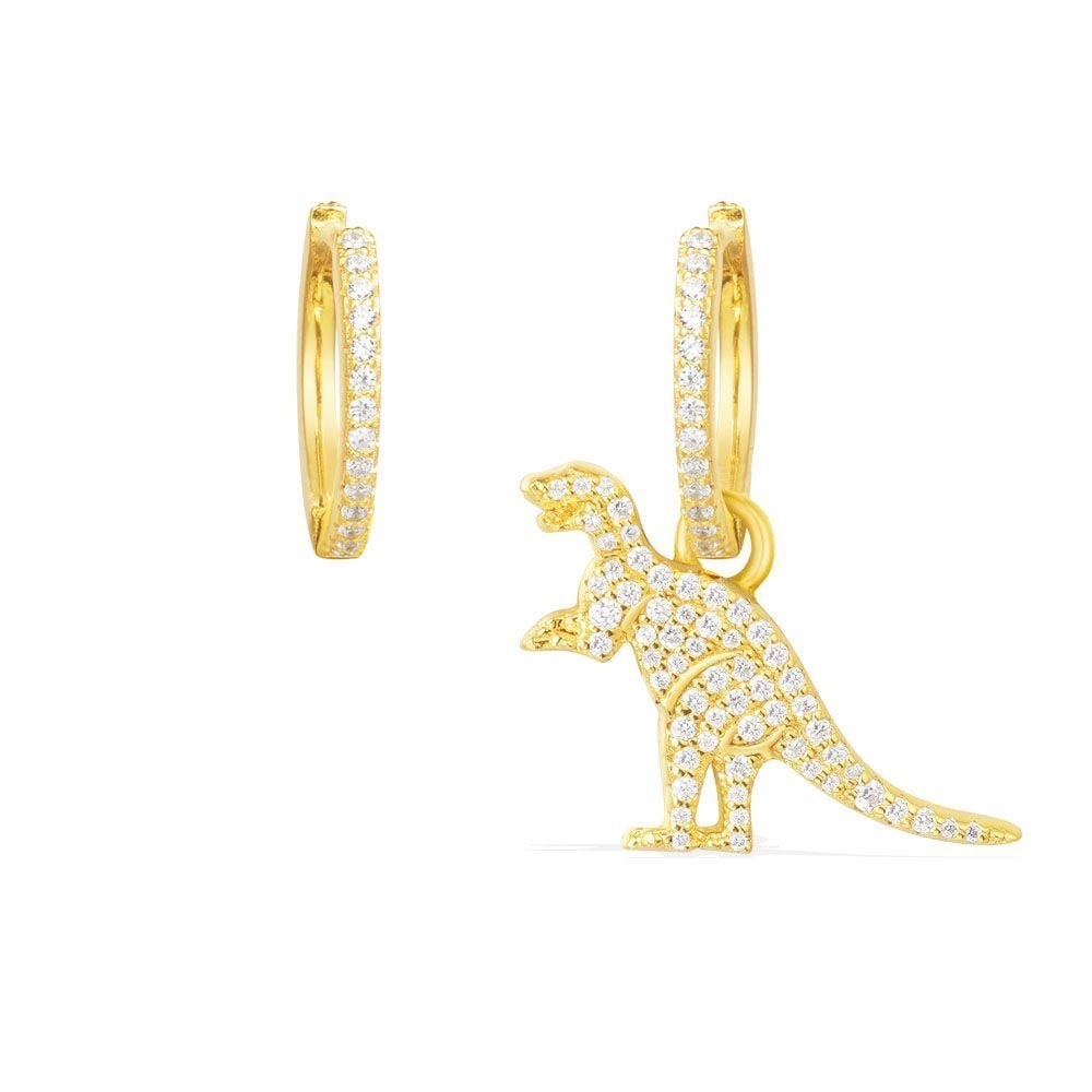AMP Monaco Dinosaur Earring Set